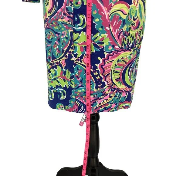 Lilly Pulitzer Marlowe Toucan Play Pink Blue Green Mini Lightweight Dress Large - Picture 4 of 8